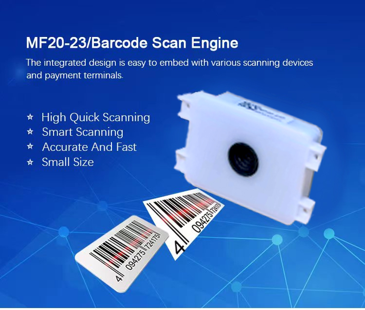 MF20-23P Mini Barcode Scanner for PDA 1D 2D