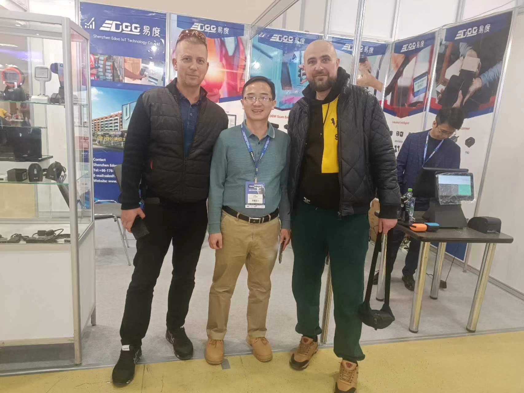 Shenzhen EDOO IOT Appears at the 18th Russia Retail Exhibition