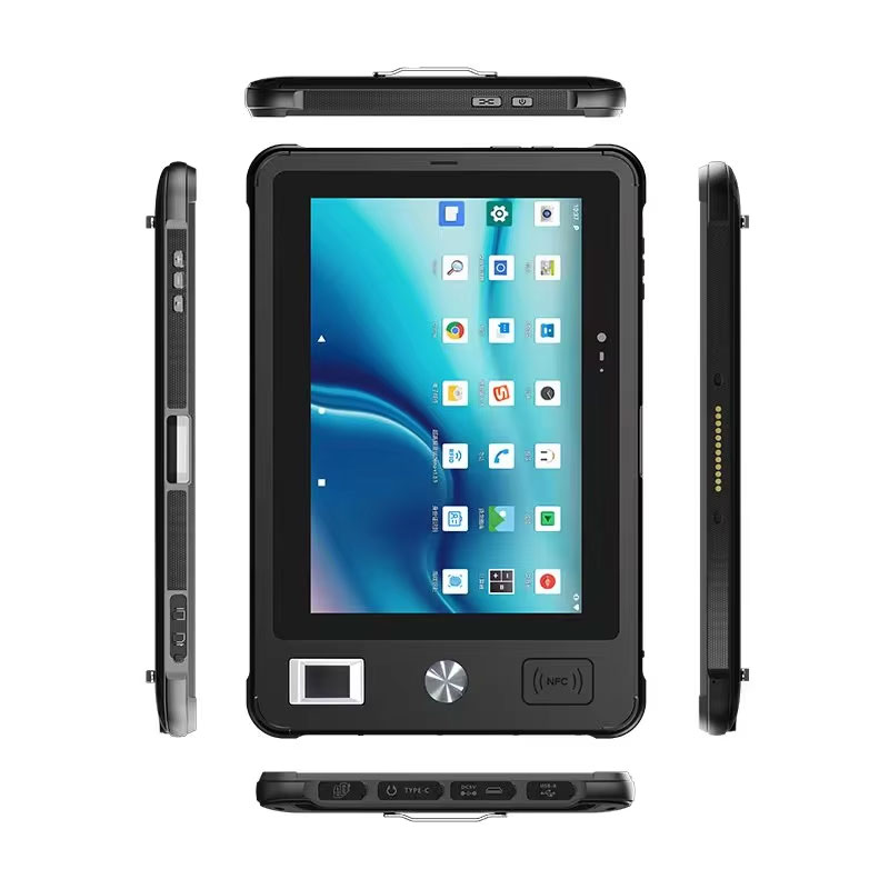 EDOO P800 8 Inches Android 12 Touch Screen Panel PC Voting  Election System  Rugged Tablet Reader PA
