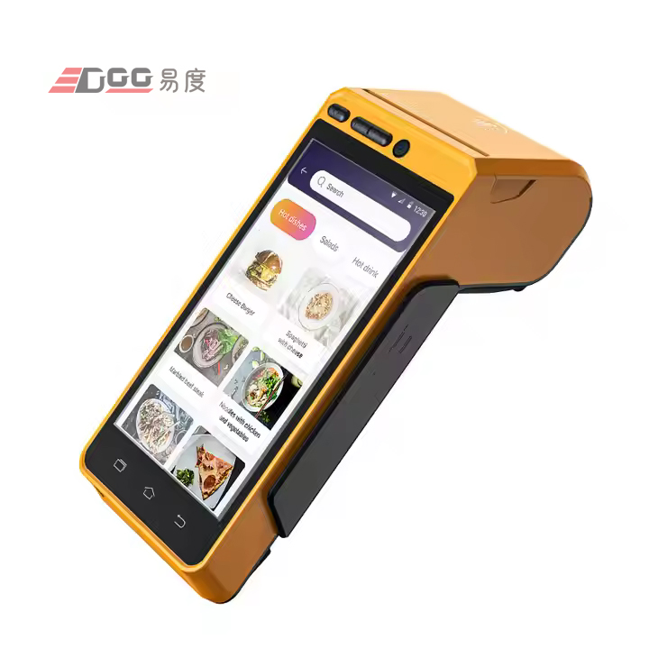 EDOO EP600 POS Wireless 4G Android Terminal GPS Enabled High-Speed 80mm/s Thermal Label Printer Secu
