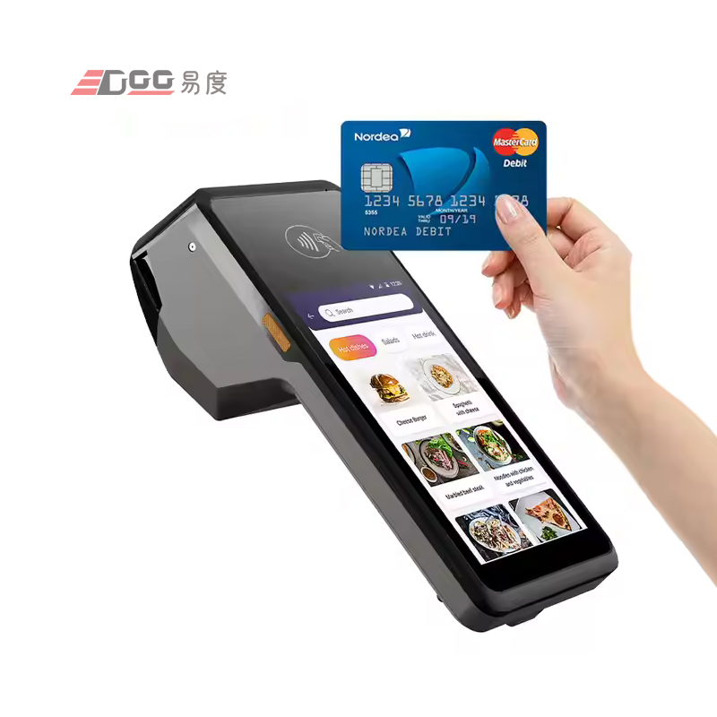 EDOO EP520 POS Wireless 4G Android Terminal GPS Enabled High-Speed 80mm/s Thermal Label Printer Secu