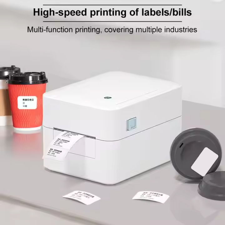 EDOO ED200 Thermal Label Printer with WiFi Connection Waybill Barcode Sticker Printing Machine No In