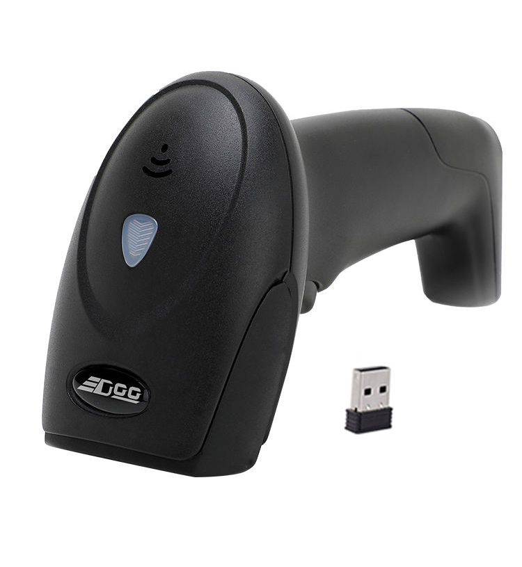 W13 1D Handheld Wireless Barcode Scanner for Supermarket Automatic Scanning Qr Bar Code Reader with 
