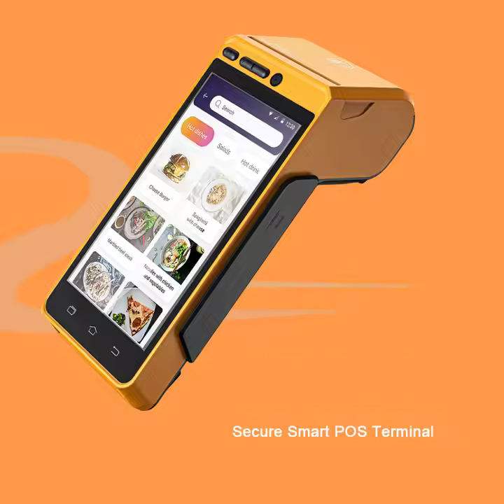 DEOO EP600 Android12 2GB Ram 16GB Rom 4G Hand Bill Machine Magnetic Card NFC Handheld Mobile Portable Cash Register POS System