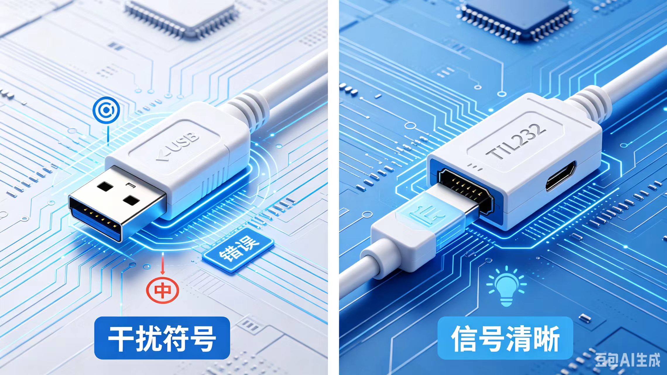 How to choose barcode scanner modules interface between USB and TTL232 interfaces?