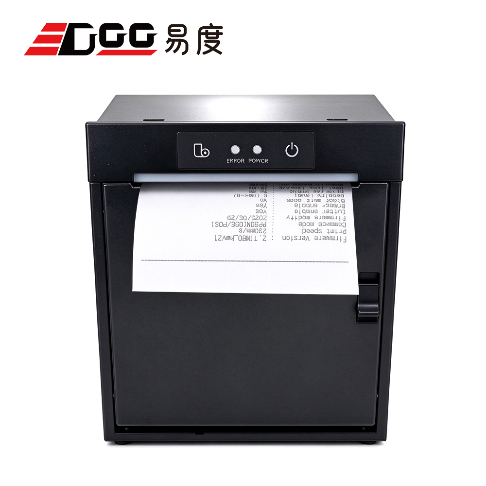 EDOO ED3501 1-Year Warranty 80mm 203dpi USB RS232 LAN Compact Embedded Panel Thermal Receipt Printer